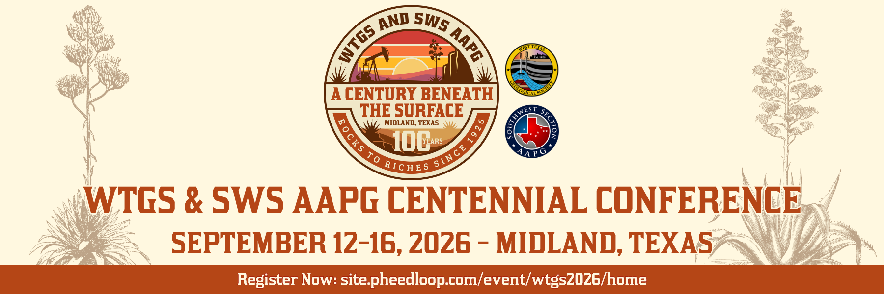 2026 WTGS & SWS AAPG Centennial Conference